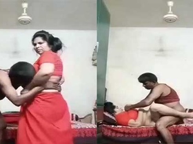 Secret rendezvous between a village housewife and her lover