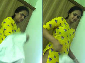 A Desi girl secretly records her roommate and shares the video with her lover