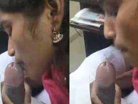 The Desi office worker enjoys a penis a lot