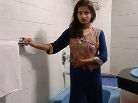Alice, the charming Desi girl, showcases her beauty in an elegant dress in this paid video