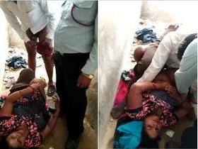 Desi couple caught in the act by security guard