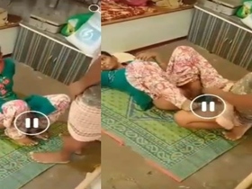 Indian maid gets naughty in MMC video