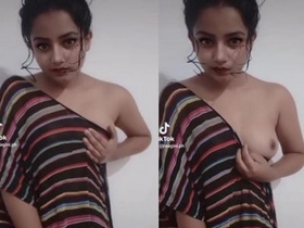 TikTok sensation flaunts her big breasts in seductive videos