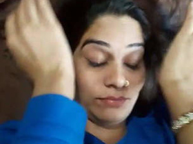 Indian wife moans sweetly during passionate sex