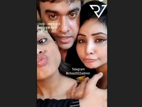 Rajsi Verma's tango special: a steamy threesome caught on camera