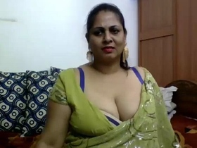Sensual bhabhi Anarkali's steamy webcam performance