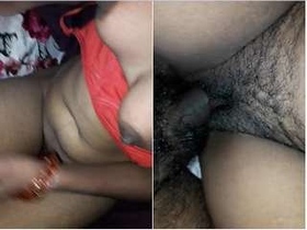 Horny bhabhi satisfies her husband with a blowjob and gives him a release