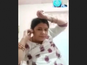 Elderly Indian women please their partner on Facebook