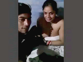 Desi housewife from VVillage moans loudly during intense sex
