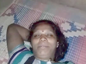 Mallu aunt gets fucked in the middle of the night