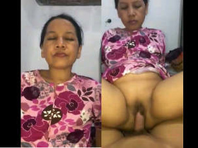 Desi aunty's sensual adventure with her partner