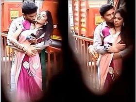 Tamil lover's outdoor romance in HD video