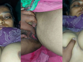 Husband's perversion catches on camera with his desi wife