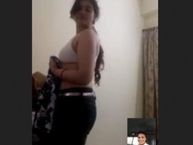 Stunning girl shares adorable footage in latest update