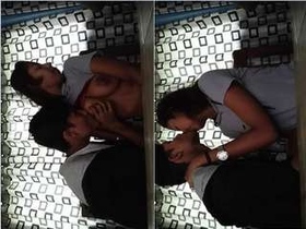 Desi beauty's skilled oral skills and passionate kissing in a super-hot video