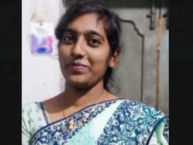 Telugu girl flaunts her big boobs in VC