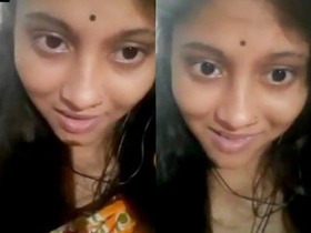 Desi GF flaunts her big boobs in a video call