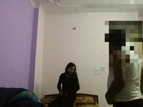 Hidden camera captures Indian couple's steamy sex