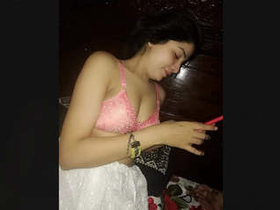 Married Pakistani wife indulges in a sensual blowjob with conversation