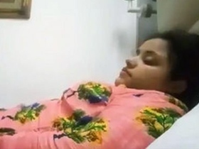 Beautiful girl gets fucked in hotel room by her friend's wife