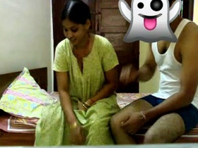 Desi couple caught in the act of having sex with their bhabi