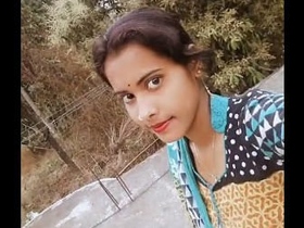 Desi wife's collection of video in village