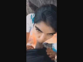 Indian beauty gives outdoor head in compilation