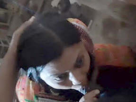 Bhabi's seductive blowjob in a video clip