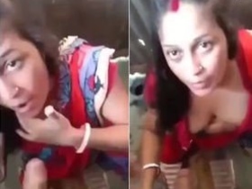 Busty Bengali babe Case sucks big dick in Bangla talk video
