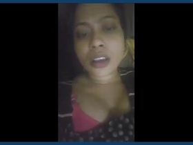 Unsatisfied Bengali bhabi gets fingered and talks dirty