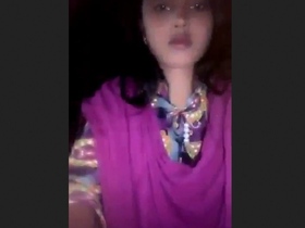 Super horny village girl gets naughty in the forest