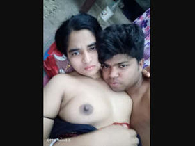 Rustic European girl gets fucked by her Indian lover