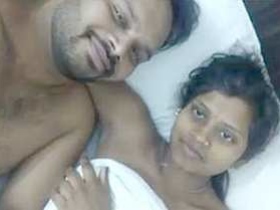 Desi couple enjoys hotel sex after a night out