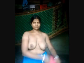 Desi babe from a village flaunts her naked body