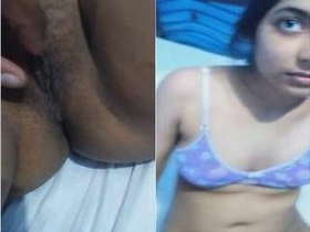Watch a stunning Indian girl flaunt her intimate parts