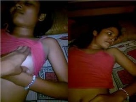 Lovely Indian girl gives a passionate blowjob to her partner