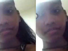 Indian girl gets naughty on camera by spreading and pleasuring herself