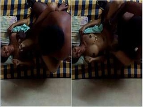 Hot Telugu wife with big boobs gets fucked hard by her husband