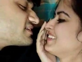 Sensual Indian couple in a romantic video