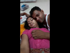 Intimate video of a married couple in the comfort of their home