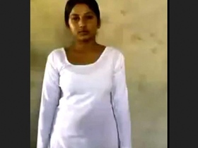 A young Indian woman enjoys a passionate encounter with her partner
