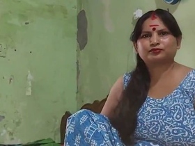 Indian wife and her husband engage in passionate standing intercourse in 4085