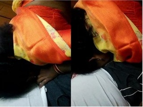 Indian wife performs oral sex on her husband