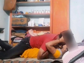 My spouse and I got frisky at home while my partner was traveling