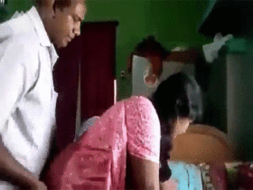 Desi aunty gets naughty with her neighbor in a steamy video
