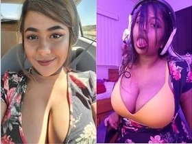 Famous Indian girl from Gulf region gives blowjobs