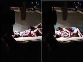 Desi couple indulges in passionate kissing and sex in the wild