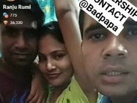 Bhabhis have a wild threesome in XXX video