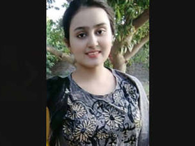 Stunning busty Indian woman performs on video chat