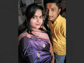 Arousing woman displays her breasts and moist vagina during a video chat with an Indian (desi) twist